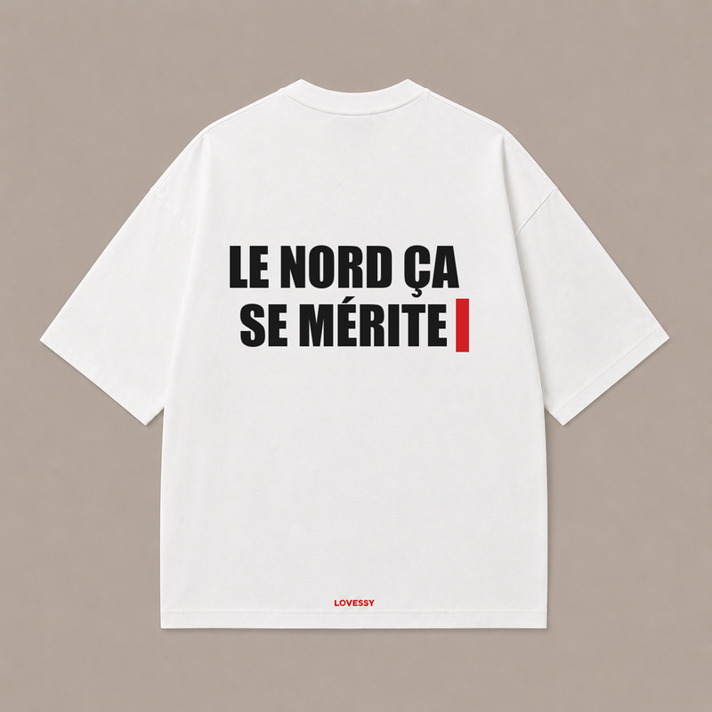 LE NORD ÇA SE MÉRITE — Blanc