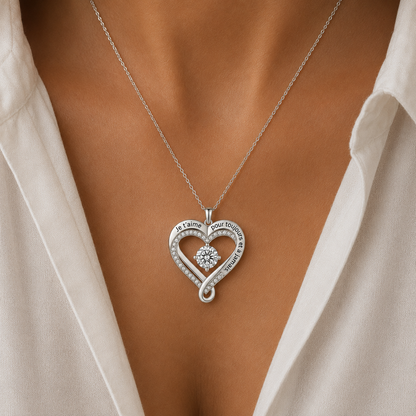 Collier Cœur « Pour Toujours » - À ma femme