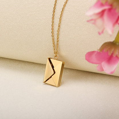 Écrin du collier Lettre d’Amour