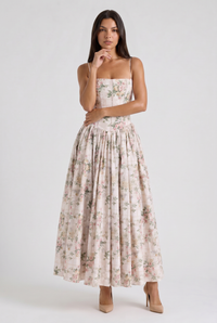 Floral Beige