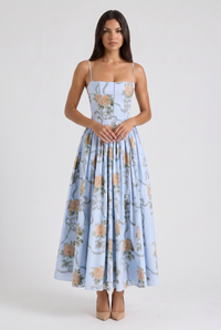 Floral Blue