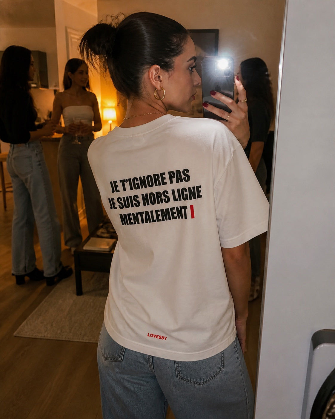 Avant de sortir.